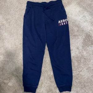 Navy blue Aeropostale sweatpants